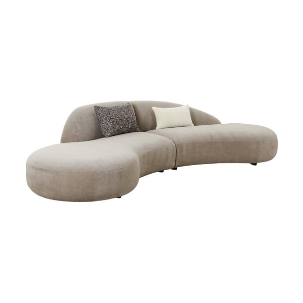 Sofa smėlio spalvos 90 cm Venice – House Nordic-image-2