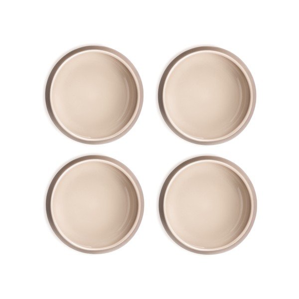 Skirta sriubai/skirta ramenui smėlio spalvos iš akmens masės maži dubenys 4 vnt. 1 l Terra Vira – Bonami Selection-image-3