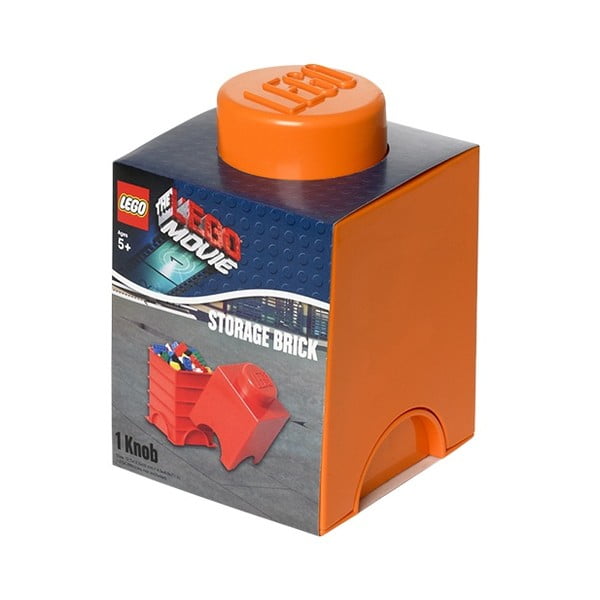 "Lego Movie" saugojimo dėžė, oranžinė
