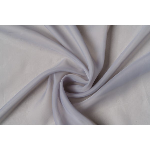 Permatoma užuolaida pilkos spalvos 140x245 cm Voile – Mendola Fabrics
