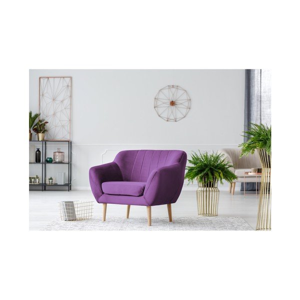 Violetinis fotelis Mazzini Sofas Benito-image-3