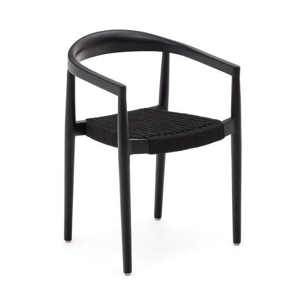 Valgomojo kėdės juodos spalvos 4 vnt. Ydalia – Kave Home