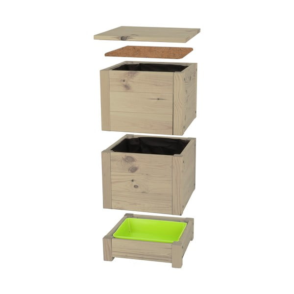 Komposto dėžė rudos spalvos Worm – Esschert Design-image-1