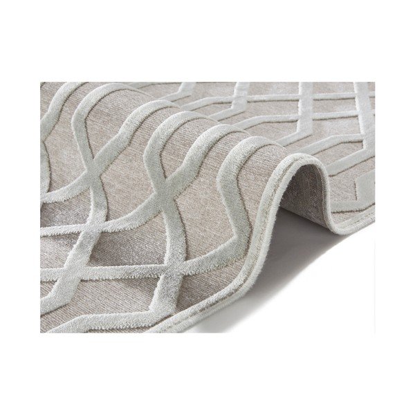 Pilkas viskozės kilimas Mint Rugs Caine, 80 x 125 cm-image-2