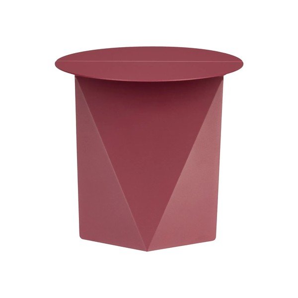 Iš metalo apvalios formos šoninis stalas 45x46 cm Foldy – Zuiver-image-3