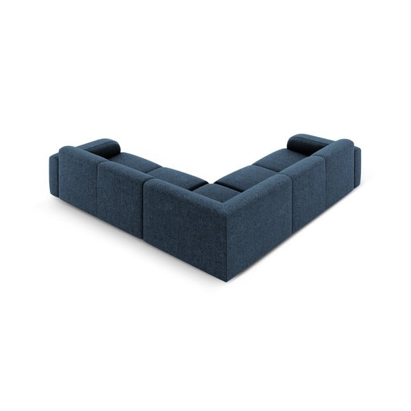Kampinė sofa tamsiai mėlynos spalvos (kintama/„L“ formos) Molino – Micadoni Home-image-3