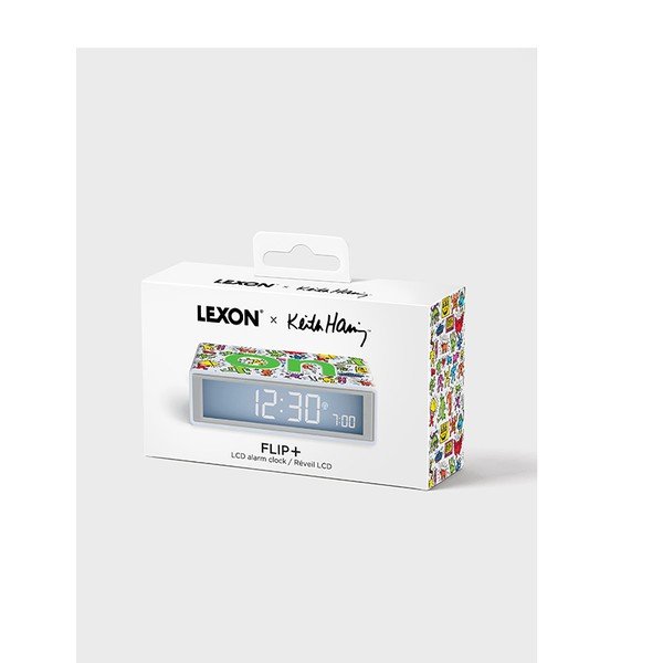 Skaitmeninis/stalinis žadintuvas Flip+ Lexon x Keith Haring - Happy – Lexon-image-2