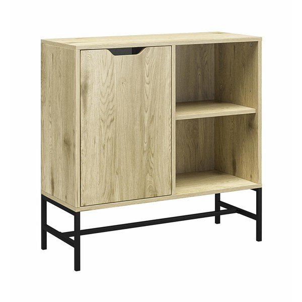 Ąžuolinė knygų spinta 76x76 cm Modine - Støraa-image-3