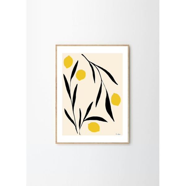 Plakatas 50x70 cm Lemon – Anna Mörner – The Poster Club-image-2