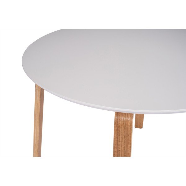 Apvalus valgomojo stalas su baltu stalviršiu ø 110 cm Lana - Bonami Essentials-image-2