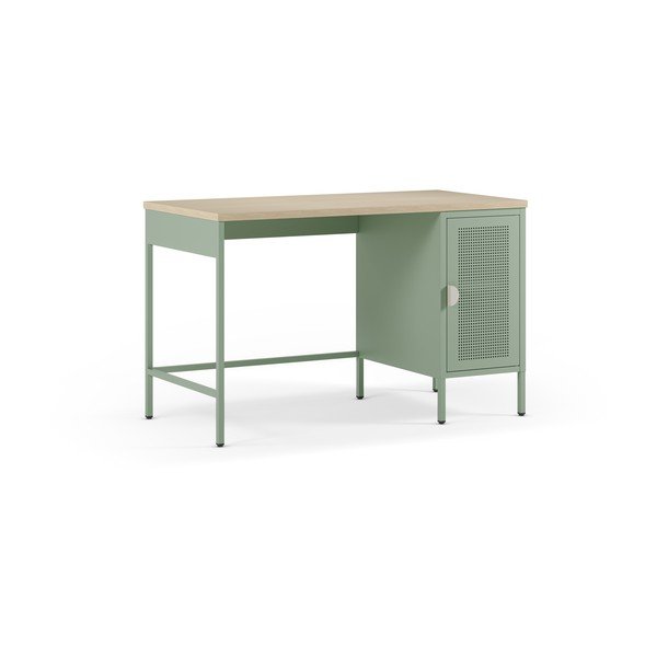 Rašomasis stalas su ąžuolo dekoro stalviršiu 60x120 cm Sayla – Marckeric