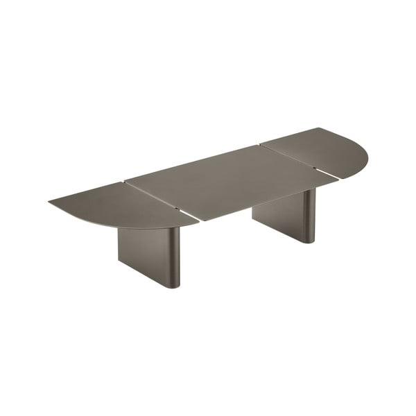 Pilkos spalvos iš plieno sieninė lentyna 60 cm Oru – Blomus-image-3