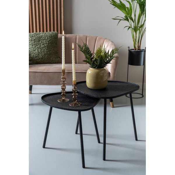 Iš metalo šoninis stalas 49.5x54 cm  Boaz  – Leitmotiv-image-1