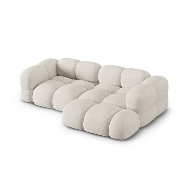 Smėlio spalvos kampinė sofa (su dešiniuoju kampu/su gultu) Loretto – Cosmopolitan Design-image-3