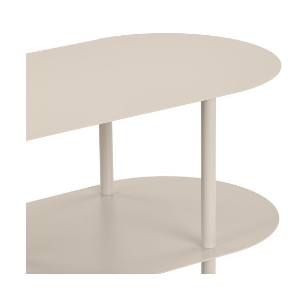 Smėlio spalvos iš metalo pastatoma lentyna 118x97x31 cm Rieti – House Nordic-image-4