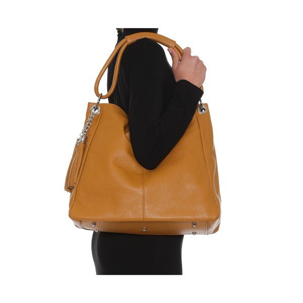 Odinė rankinė Anna Luchini 71 Cognac-image-4