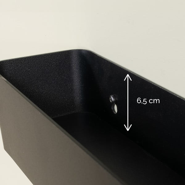 Sieninė taupe spalvos iš plieno vonios lentyna Multi – Spinder Design-image-4