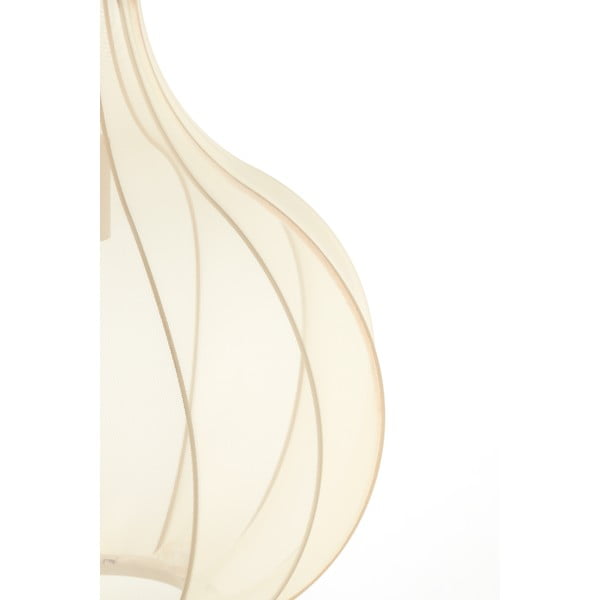 Kabantis šviestuvas smėlio spalvos ø 39 cm su tekstiliniu gaubtu Elati – Light & Living-image-3