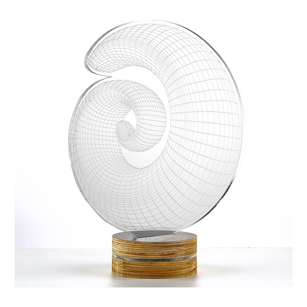 3D stalinė lempa Shell-image-1