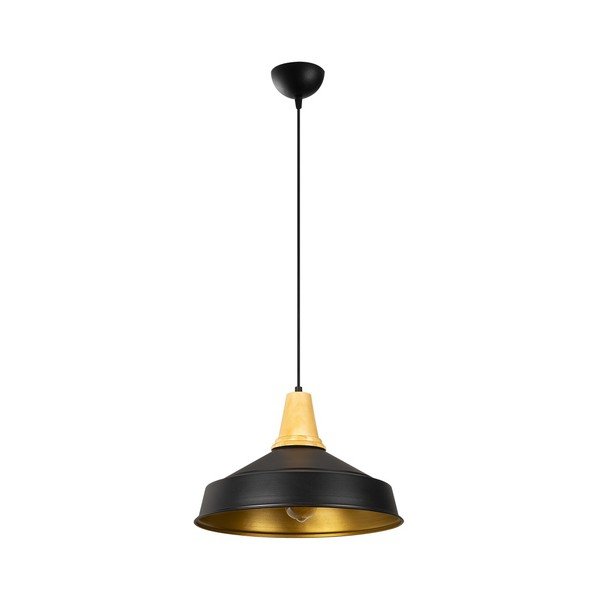 Juodos spalvos metalinis pakabinamas šviestuvas Opviq lights Efse-image-3