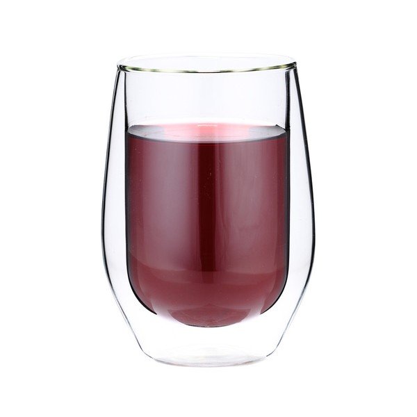 2 dvigubų ilgų stiklinių rinkinys "Amo", 400 ml-image-1