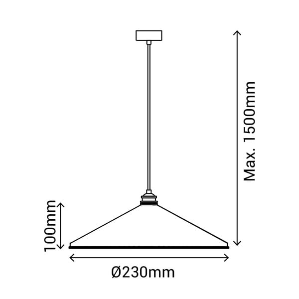 Baltas pakabinamas šviestuvas SULION Elena, aukštis 150 cm-image-4