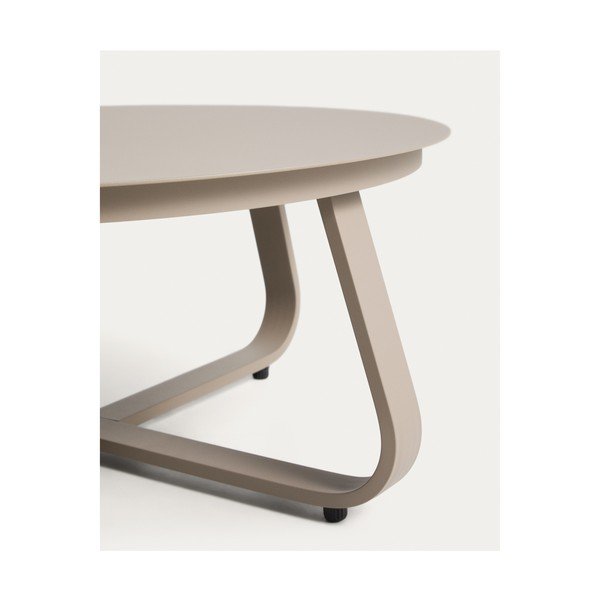 Iš metalo apvalios formos sodo kavos staliukas ø 80 cm Tamaris – Kave Home-image-2