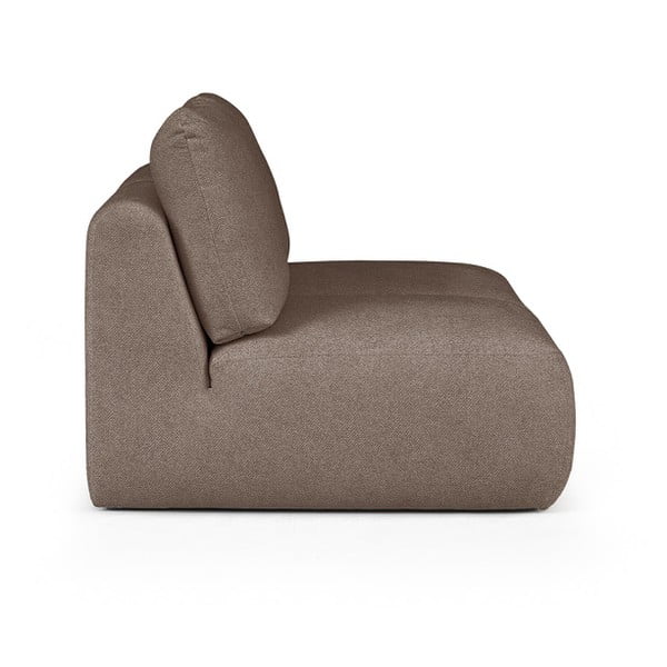 Rudos spalvos iš boucle sofa 164 cm Mirel – Rodier-image-3