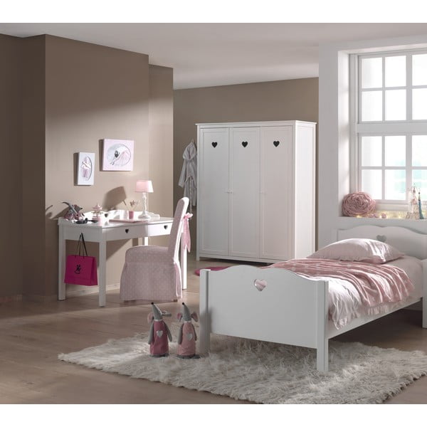 Baltas stalas Vipack Amori, 60 cm ilgio-image-1