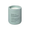 Aromatinė žvakė iš sojų vaško degimo laikas 24 h Fraga: Basil & Bergamot – Blomus
