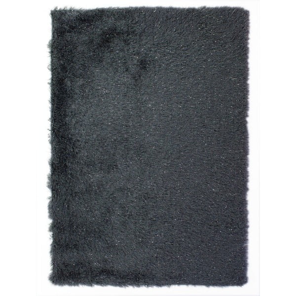 Tamsiai pilkas kilimas Flair Rugs Dazzle Charcoal, 80 x 150 cm