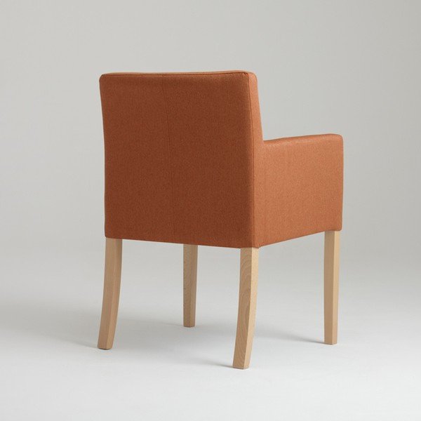 Oranžinis fotelis Individualizuotos formos Wilton-image-3