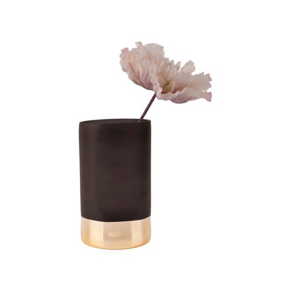 Juoda ir auksinė vaza PT LIVING Glamour, aukštis 20 cm-image-1