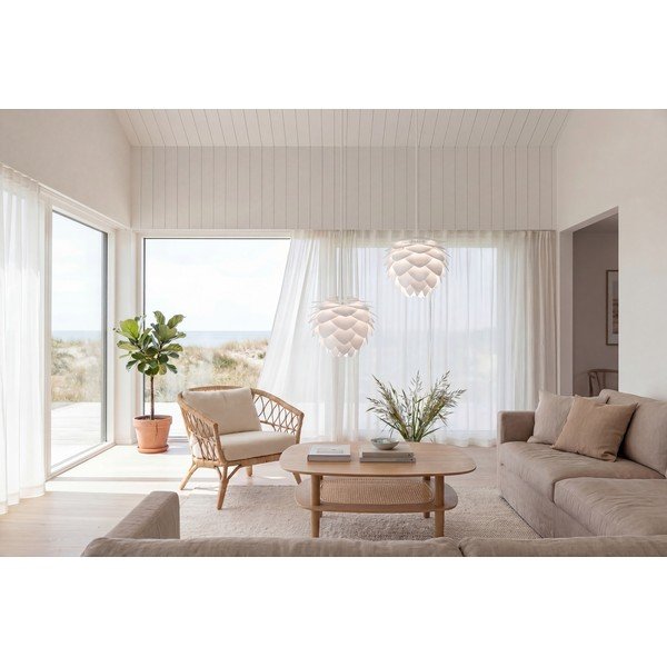 Šviestuvo gaubtas baltos spalvos ø 50 cm Silvia – UMAGE-image-4