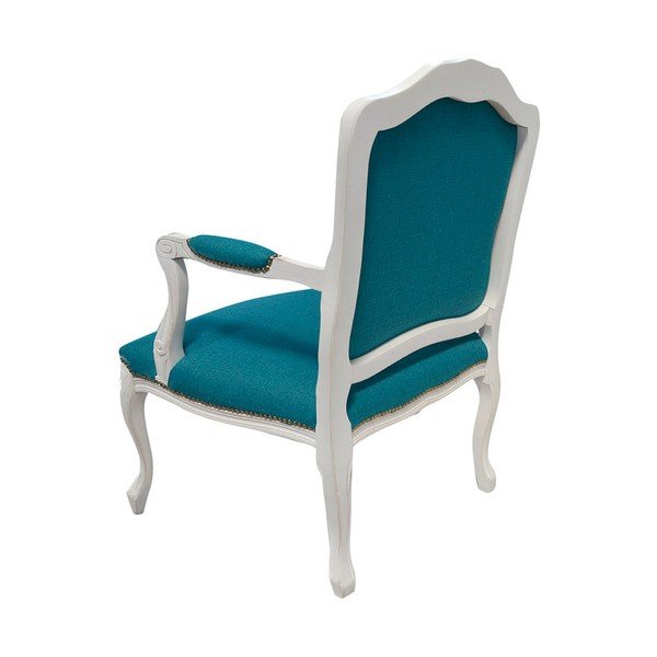 Mėlyna ir balta "Evergreen House Patchwork Ocean Chair-image-3