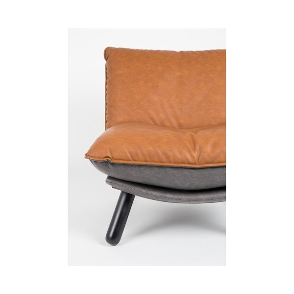 Rudas krėslas Zuiver Lazy-image-3