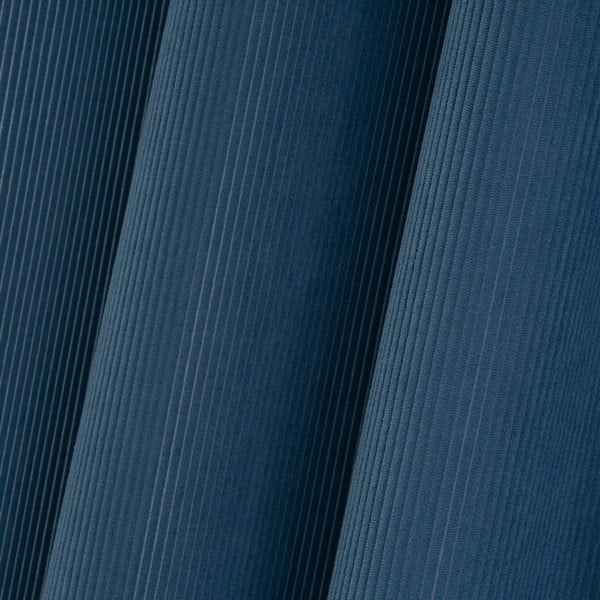 Mėlynos spalvos iš kordinio velveto užuolaida 140x260 cm Merely – Casa Selección-image-3