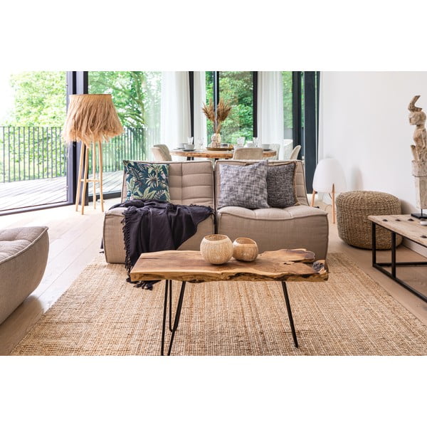 Iš medvilnės antklodė ir pledas 130x160 cm Slub – Tiseco Home Studio-image-1