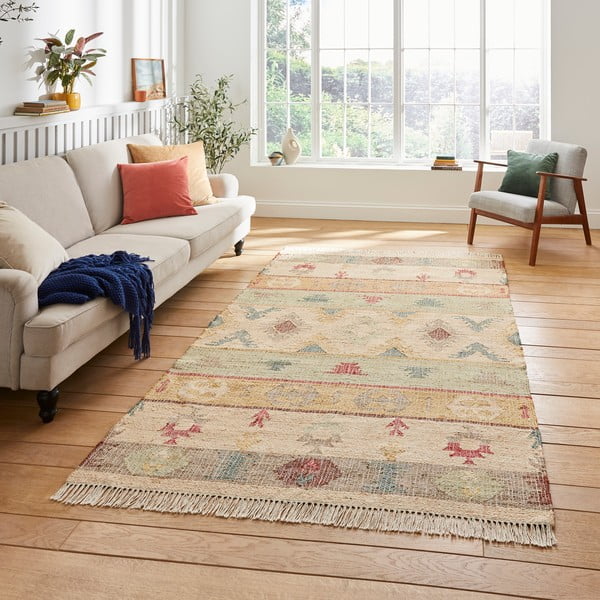 Smėlio spalvos kilimas 170x120 cm Bazaar - Think Rugs-image-2