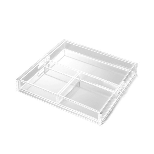 Skaidrių padėklų rinkinys ir 3 serviravimo padėklai Tomasucci Splitas-image-2