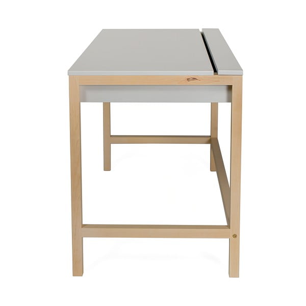 Stalas su pilkos spalvos stalviršiu Woodman NorthGate-image-4