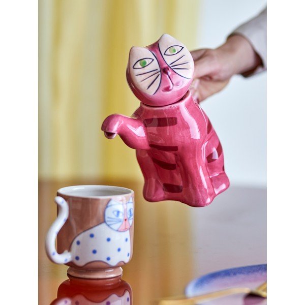 Šviesiai rudos spalvos puodeliai 4 vnt. Missy – Bloomingville-image-3