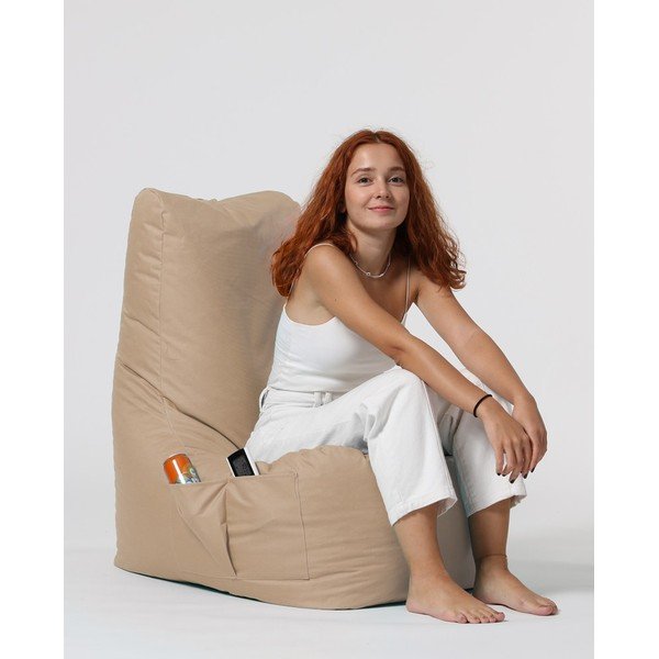 Sodo sėdmaišis smėlio spalvos Diamond XXL – Floriane Garden-image-3