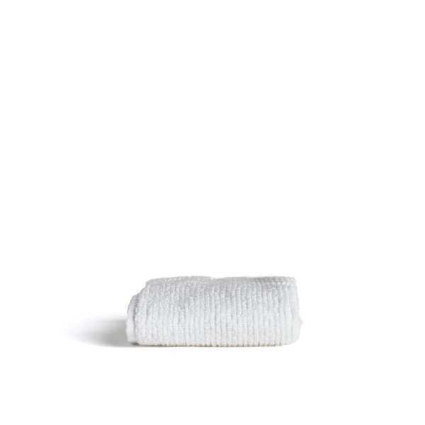 Baltos spalvos iš frote audinio iš medvilnės rankšluostis 30x50 cm Olvira – Kave Home