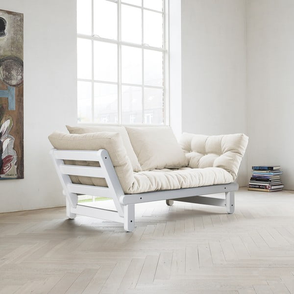 Sofa "Karup Beat White/Natural-image-1