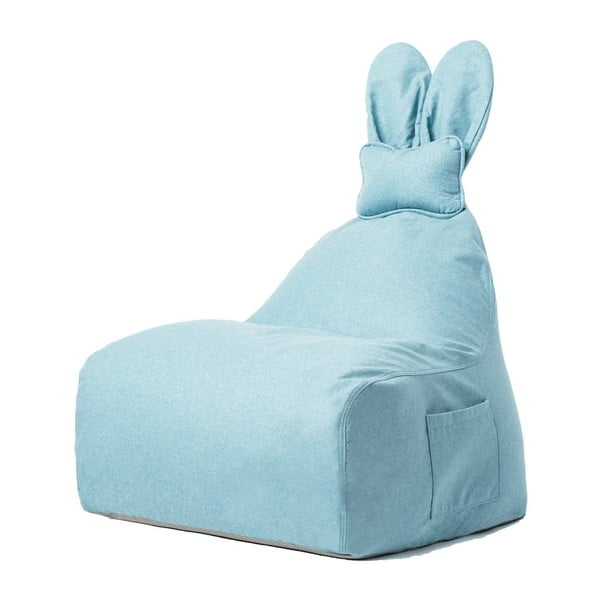 Mėlynas vaikiškas sėdmaišis The Brooklyn Kids Funny Bunny