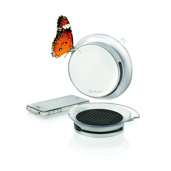 Mėlynos spalvos saulės kelioninis įkroviklis XD dizaino prievadas-image-4