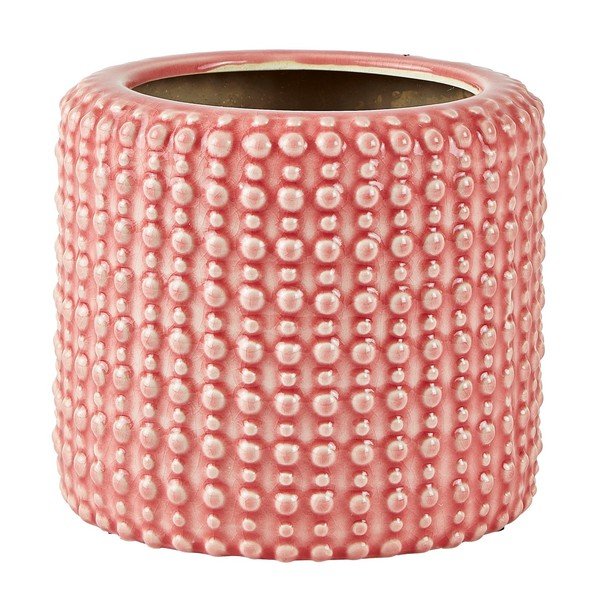 Rožinis keraminis puodas "Villa Collection", ∅ 16 cm