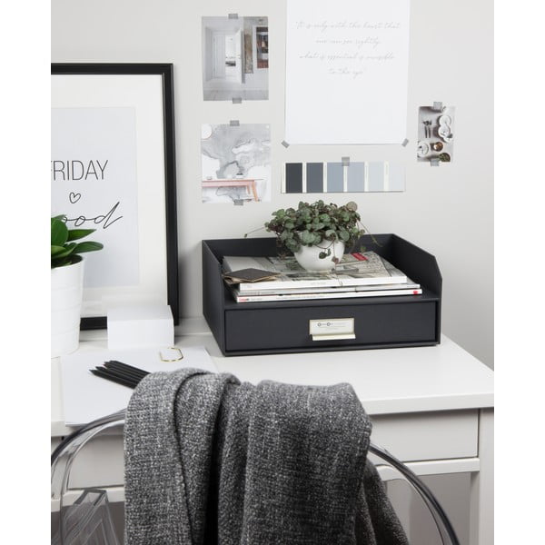 Biuro organizatorius iš kartono į stalčių/dokumentams Walter – Bigso Box of Sweden-image-2