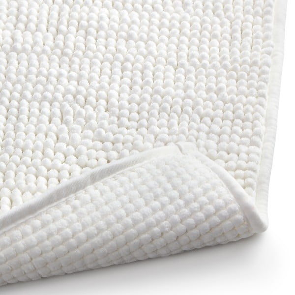 Vonios kilimėlis baltos spalvos 50x80 cm – Rayen-image-1
